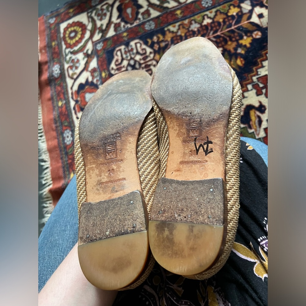 Stubbs & Wootton Woven Loafers, size 10 - Picture 3 of 6